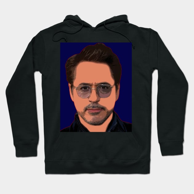 robert downey jr Hoodie by oryan80